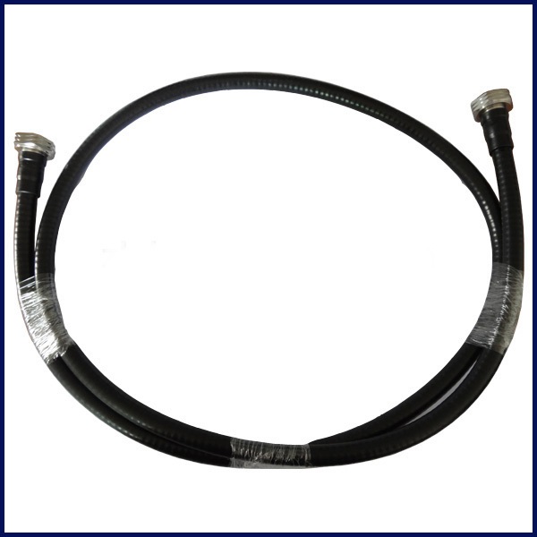 1/2 Superflex jumper cable with Male connectors both sides – bgsitetech Telecommunication Components Supplier