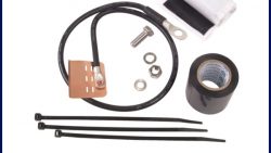 Standard Grounding Kit for 1/4 in and 3/8 in corrugated & braided coaxial cable